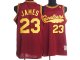 Basketball Jerseys cleveland cavaliers #23 james m&n red