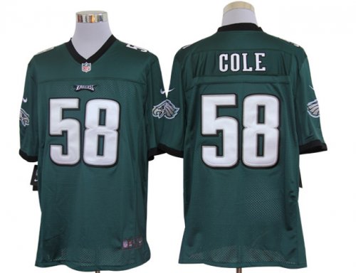 nike nfl philadelphia eagles #58 cole green jerseys [nike limite
