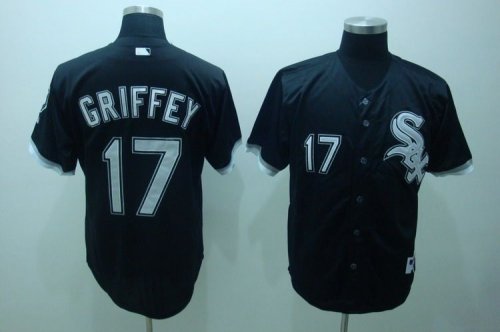 Baseball Jerseys chicago white sox #17 griffey black