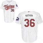 Baseball Jerseys minnesota twins #36 nathan white (blue strip) 2