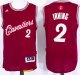 nba cleveland cavaliers #2 kyrie irving red 2015-2016 christmas day stitched jerseys
