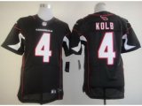 nike nfl arizona cardinals #4 kolb elite black jerseys
