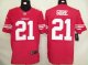 nike nfl san francisco 49ers #21 gore elite red jerseys