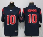 Men's Houston Texans #10 DeAndre Hopkins Navy Color Rush Limited Nike NFL Jerseys