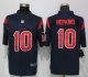 Men's Houston Texans #10 DeAndre Hopkins Navy Color Rush Limited Nike NFL Jerseys