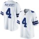 Youth Nike Dallas Cowboys #4 Dak Prescott White Limited NFL Jerseys