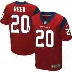 nike nfl houston texans #20 ed reed red jerseys [game]