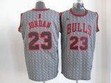 nba chicago bulls #23 jordan grey jerseys [static fashion swingm