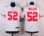 nike san francisco 49ers #52 willis white elite jerseys