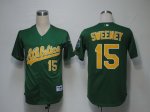 MLB Jerseys Oakland Athletics 15 Sweeney Green