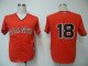 Baseball Jerseys san francisco giants #18 cain orange(2011 cool