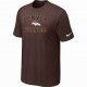 Denver Broncos T-Shirts brown
