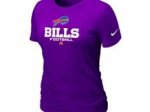 Women Buffalo Bills Purple T-Shirt