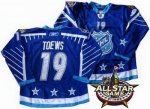 2012 nhl all star chicago blackhawks #19 toews blue