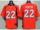 nike nfl denver broncos #22 porter orange jerseys [nike limited]