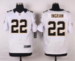 nike new orleans saints #22 ingram white elite jerseys