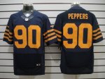 nike nfl chicago bears #90 peppers elite dk.blue jerseys