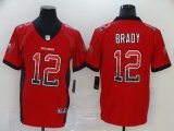 Football Tampa Bay Buccaneers #12 Tom Brady Stitched Black Drift Fashion Limited Jersey