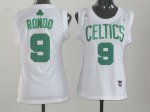women nba jerseys boston celtics #9 rondo white cheap jersey