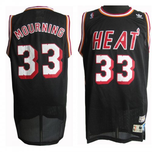 nba miami heat #33 mourning black cheap jerseys(fans edition)