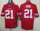 nike nfl san francisco 49ers #21 gore red jerseys [nike limited]