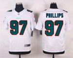 nike miami dolphins #97 phillips white elite jerseys