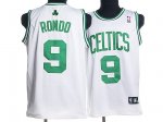 Basketball Jerseys boston celtics #9 rondo white