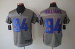 nike nfl buffalo bills #94 williams elite grey jerseys [shadow]