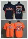 Men's Houston Astros # 27 Jose Altuve Team Logo Number Fashion 2020 Stitched Baseball Jersey