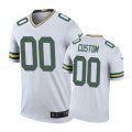 Green Bay Packers #00 Custom Nike color rush White Jersey