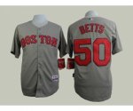 mlb jerseys boston red sox #50 betts grey