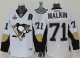 Men Pittsburgh Penguins #71 Evgeni Malkin White 2017 Stanley Cup Finals Champions Stitched NHL Jersey