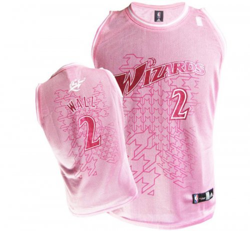 women Basketball Jerseys washington wizards #2 john wall pink
