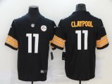 2020 New Football Pittsburgh Steelers #11 Chase Claypool Black Vapor Untouchable Limited Jersey