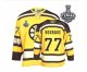 nhl boston bruins #77 bourque yellow [2013 stanley cup]