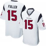 Men's Nike Houston Texans #15 Will Fuller Game White NFL Jersey