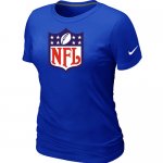 Women Nike NFL Sideline Legend Authentic Logo Blue T-Shirt