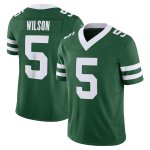 #5 New York Jets Garrett Wilson Legacy Green Vapor F.U.S.E. Limited Jersey