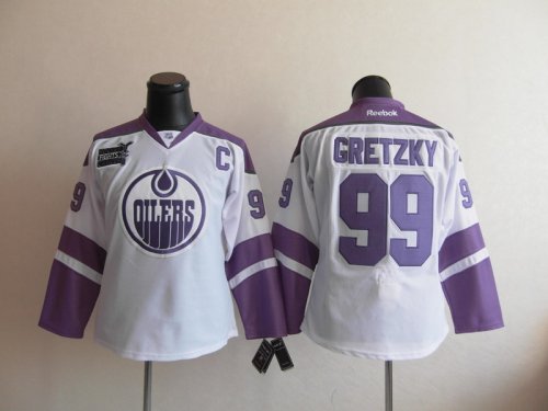 women hockey Jerseys edmonton oilers #99 gretzky white