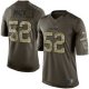 nike oakland raiders #52 mack army green salute to service limit