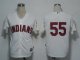 Baseball Jerseys cleveland indians #55 carmona cream cool base
