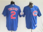 Baseball Jerseys chicago cubs #2 theriot blue