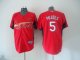 Baseball Jerseys st.louis cardinals #5 pujols red W