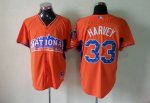 mlb 2013 all star new york mets #33 harvey oranger jerseys