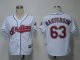 Baseball Jerseys cleveland indians #63 masterson white(cool base