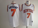 nba new york knicks #7 anthony white cheap jerseys(revolution 30