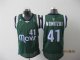 Basketball Jerseys dallas mavericks #41 nowitzki green[2011 swin
