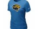 Women Jacksonville Jaguars L.blue T-Shirts