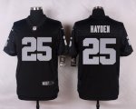 nike oakland raiders #25 hayden black elite jerseys