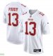 Men's San Francisco 49ers Brock Purdy Tundra White Fashion Game Jersey